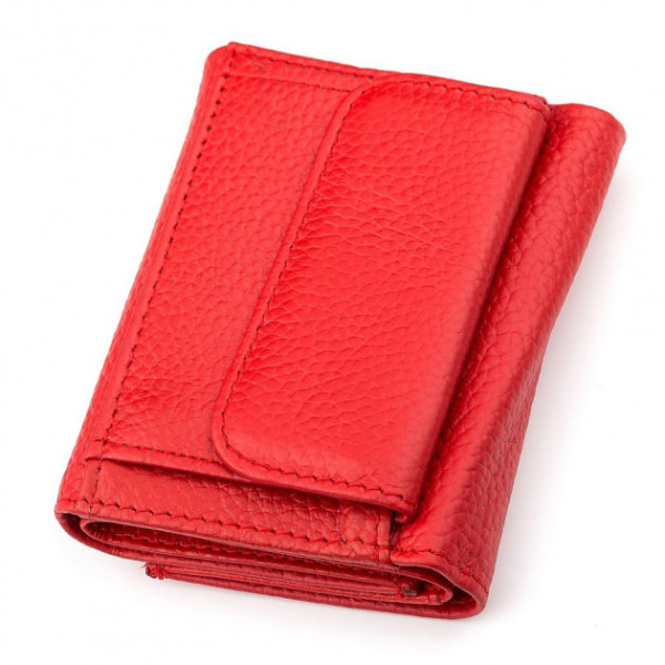 Гаманець з натуральної шкіри ST Leather (ST440) 98520 Червоний
