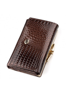 Кошелек женский из кожи ST Leather (S1201A) 98214 Коричневый