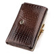 Гаманець жіночий зі шкіри ST Leather (S1201A) 98214 Коричневий