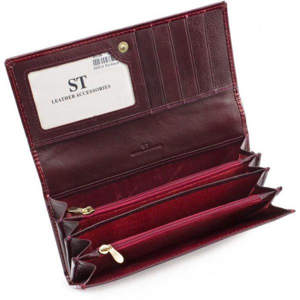 Женский кошелек из натуральной кожи ST Leather (S2001A) 98227 Бордовый
