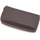 Шкіряний гаманець клатч на дві блискавки ST Leather (ST238-2) 98417 Коричневий