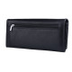 Женский кожаный кошелек на магнитах ST Leather (ST014) 98288 Черный