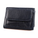Жіночий шкіряний гаманець складаний маленький ST Leather (ST440) 98517 Синій