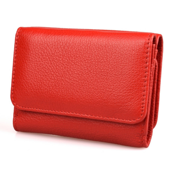 Жіночий шкіряний гаманець ST Leather (ST403) 98455 Червоний