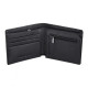 Мужской кожаный кошелек ST Leather (ST-4) 98453 Черный