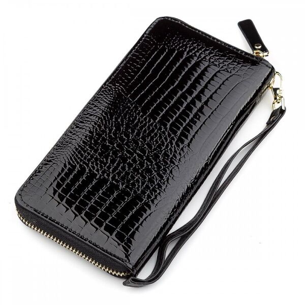 Женский кожаный кошелек ST Leather (S4001A) 98236 Черный