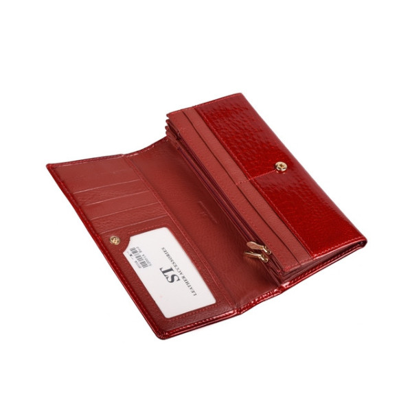 Женский кожаный кошелек ST Leather (S2001A) 98215 Красный