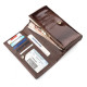 Гаманець жіночий з натуралной шкіри ST Leather (S9001A) 98282 Коричневий