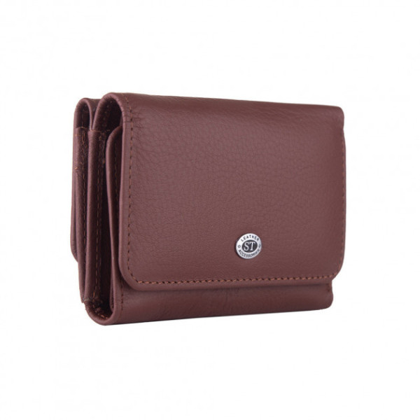 Гаманець шкіряний жіночий ST Leather (ST403) 98454 Коричневий