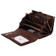 Женский кожаный кошелек с визитницей ST Leather (S9001A) 98283 Коричневый