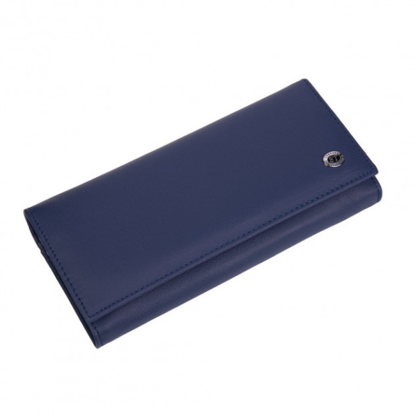 Кошелек женский из натуральной кожи ST Leather (ST150-1) 98366 Синий