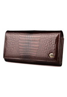 Женский кожаный кошелек с визитницей ST Leather (S9001A) 98283 Коричневый