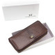 Жіночий гаманець з натуральної шкіри ST Leather (S7001A) 98270 Коричневий