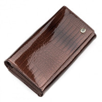 Гаманець жіночий з натуралной шкіри ST Leather (S9001A) 98282 Коричневий
