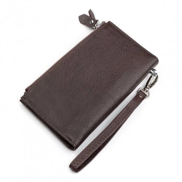 Гаманець з натуральної шкіри ST Leather (ST420) 98507 Коричневий