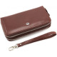 Клатч- борсетка на две молнии кожаный ST Leather (B139-3) 98107 Коричневый