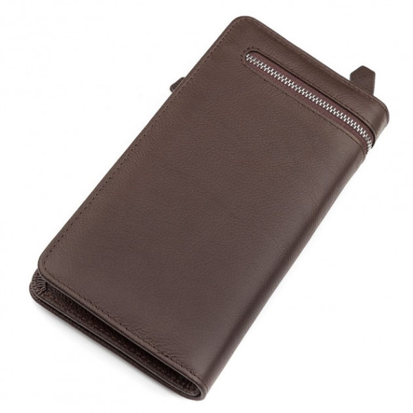 Мужской кошелек кожаный ST Leather (ST291) 98435 Коричневый