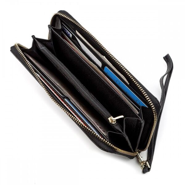 Женский кожаный кошелек ST Leather (S4001A) 98236 Черный