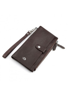 Кошелек из натуральной кожи ST Leather (ST420) 98507 Коричневый