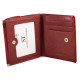 Женский кожаный кошелек складной маленький лаковый ST Leather (S1101A) 98205 Красный