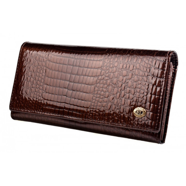 Женский кожаный кошелек ST Leather (S2001A) 98221 Коричневый