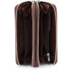 Клатч- борсетка на две молнии кожаный ST Leather (B139-3) 98107 Коричневый