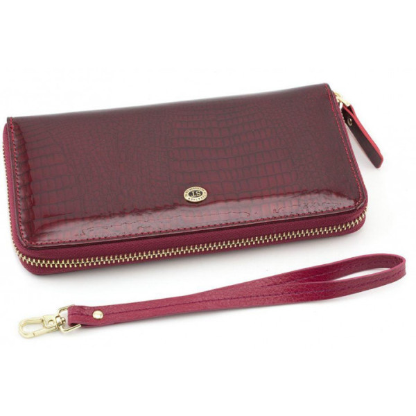 Женский кошелек из натуральной кожи ST Leather (S4001A) 98235 Бордовый