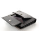 Маленький шкіряний гаманець ST Leather (ST430) 98509 Чорний