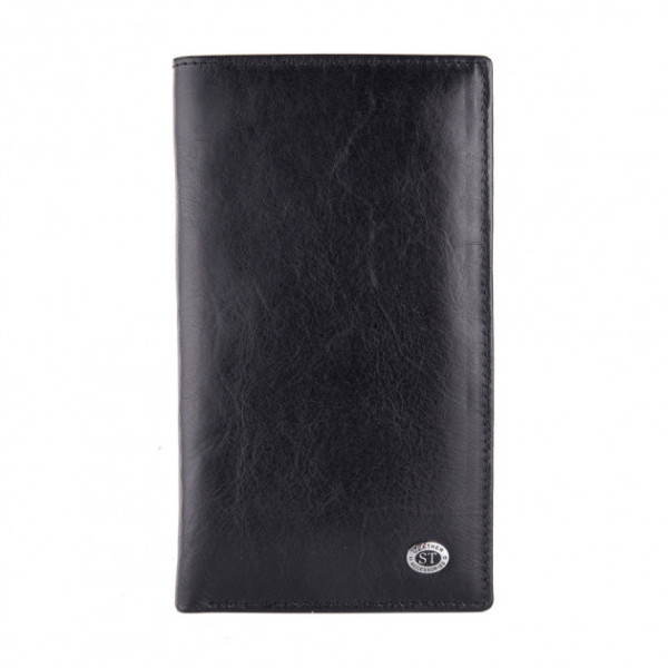 Кошелек мужской кожаный ST Leather (В-MS35) 98658 Черный