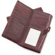 Кожаный женский кошелек ST Leather (S9001A) 98286 Бордовый