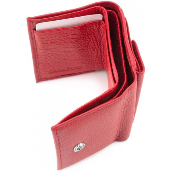 Жіночий шкіряний гаманець ST Leather (ST440) 98521 Червоний