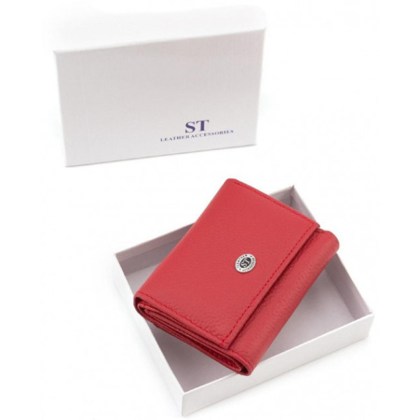 Жіночий шкіряний гаманець ST Leather (ST440) 98521 Червоний