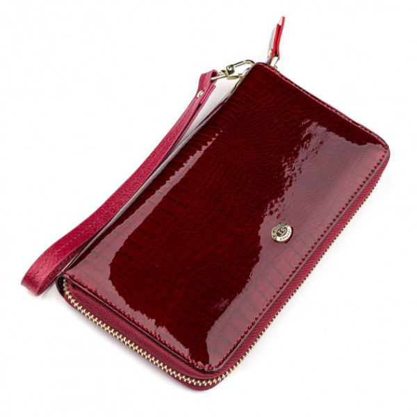 Кошелек женский из кожи ST Leather (S4001A) 98243 Бордовый