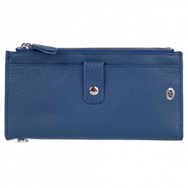 Кошелек женский кожаный ST Leather (ST420) 98504 Синий