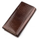 Гаманець жіночий шкіряний ST Leather (S6001A) 98255 Коричневий