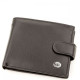 Мужской кожаный кошелек ST Leather (ST104) 98309 Черный