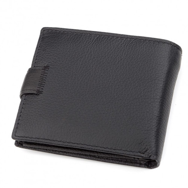 Мужской кошелек кожаный ST Leather (ST138) 98340 Черный