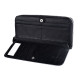 Кожаный кошелек на молнии с визитницей ST Leather (ST202) 98408 Черный
