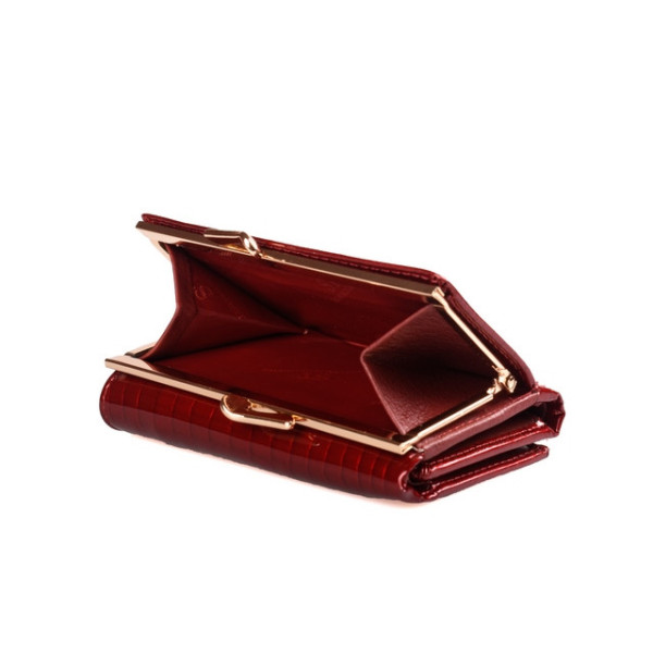 Жіночий шкіряний гаманець ST Leather (S1201A) 98209 Червоний