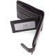 Мужской кожаный кошелек ST Leather (ST103) 98303 Черный
