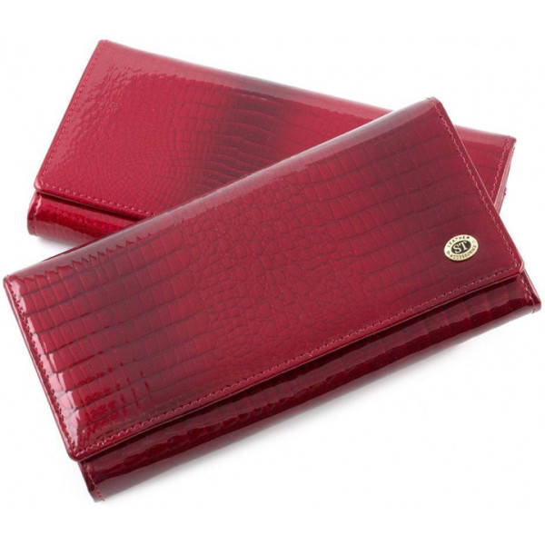Жіночий гаманець шкіряний ST Leather (S6001A) 98258 Червоний