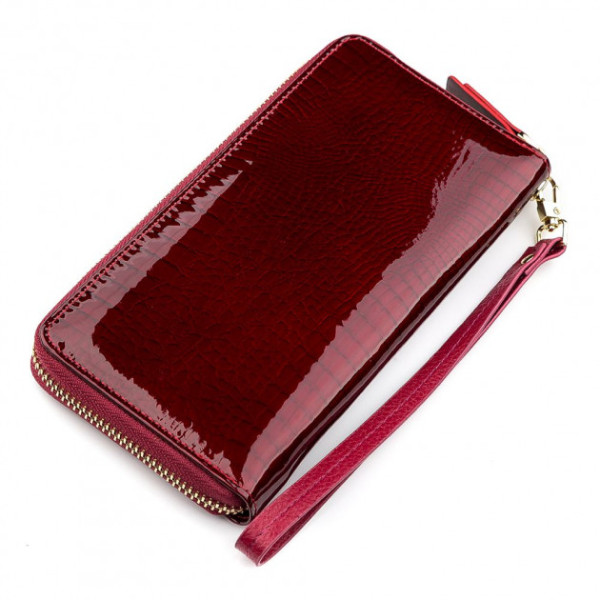 Кошелек женский из кожи ST Leather (S4001A) 98243 Бордовый