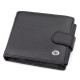 Мужской кошелек- портмоне кожаное ST Leather (ST102) 98302 Черный