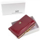 Жіночий шкіряний гаманець ST Leather (S1201A) 98210 Червоний