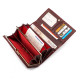Гаманець жіночий шкіряний ST Leather (S8001A) 98274 Бордовий