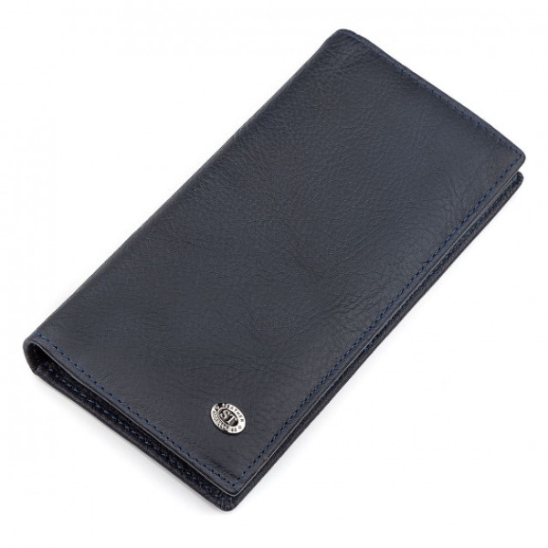 Мужской купюрник из кожи ST Leather (ST148) 98355 Синий
