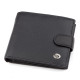 Мужской кошелек кожаный ST Leather (ST138) 98340 Черный