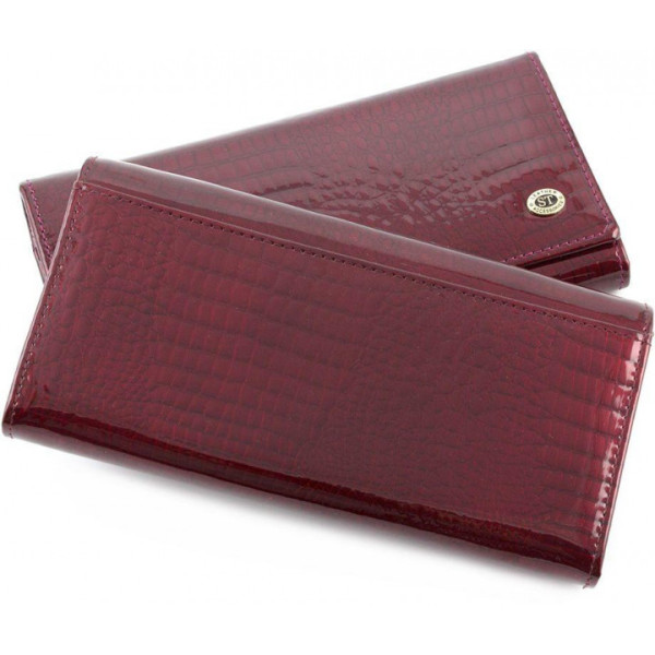Женский кошелек кожаный ST Leather (S6001A) 98257 Бордовый
