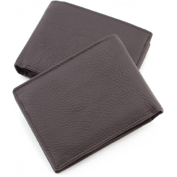 Мужской кожаный кошелек ST Leather (ST108) 98314 Коричневый