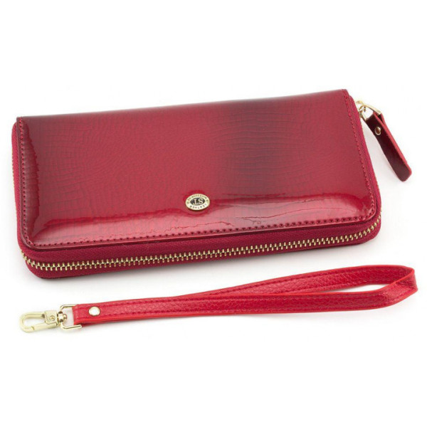 Женский кошелек из кожи ST Leather (S4001A) 98240 Красный